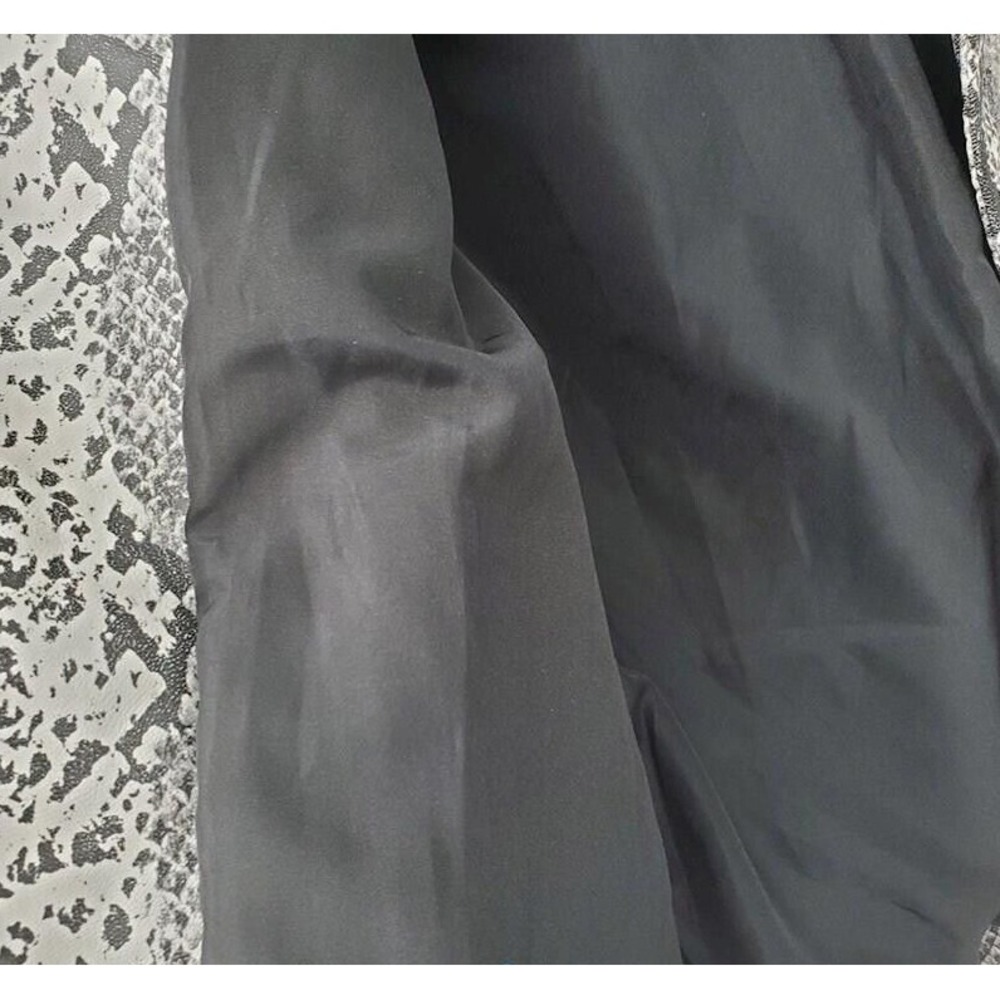 Philosophy Women's Biker Jacket Snake Python Faux… - image 7